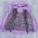 Детская демисезонная куртка-жилетка на девочку курточка весна-осень лиловая 122-152р