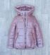 Куртка-жилетка на девочку детская демисезонная красивая курточка весна-осень пудровая 134-152р